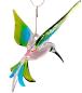 Preview: Hängevogel, Kolibri (rosa-hellblau-grün)